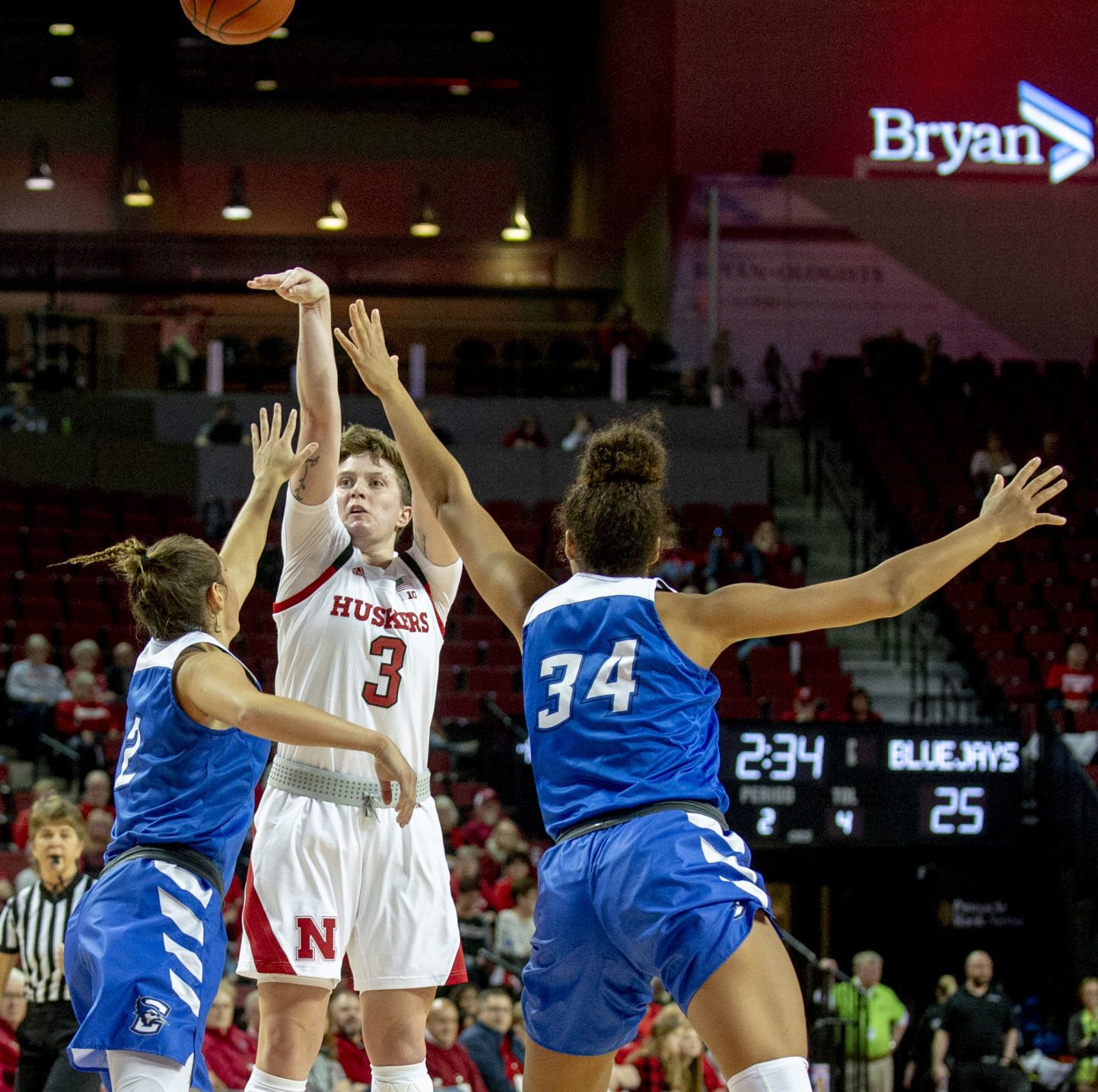 NU vs. Creighton women's basketball, 11.24